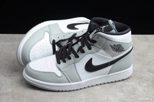 Jordan Smoke Mid Grey 554724-092 AIR 1 Light 0519